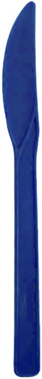 Party Favors Plus Royal Blue Plastic Knives 48 Count