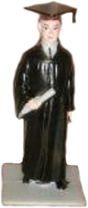 Party Favors Plus Plastic Graduation Boy Statue Favors 12 Count