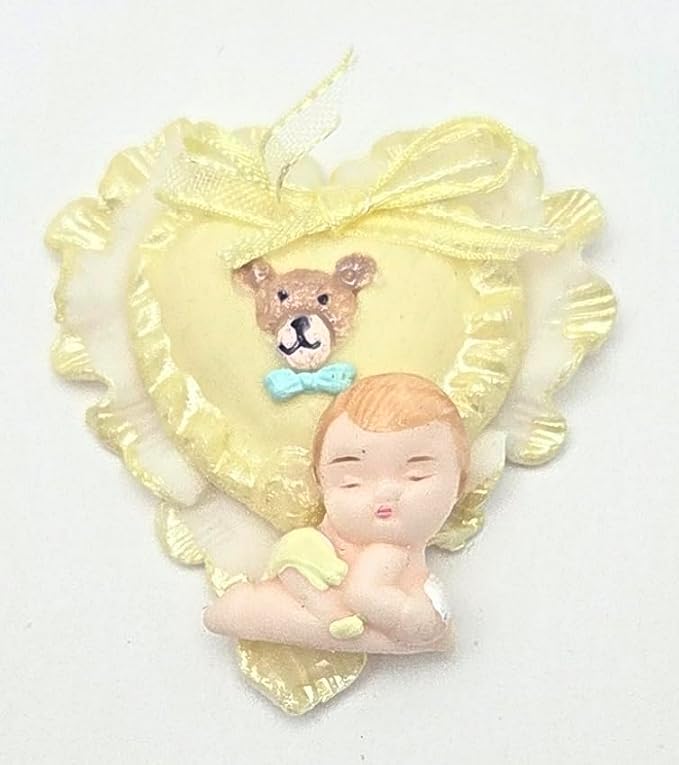 Party Favors Plus Cold Porcelain Crawling Baby Capia Figurines Multicolor 1.5 Inch 11 Count