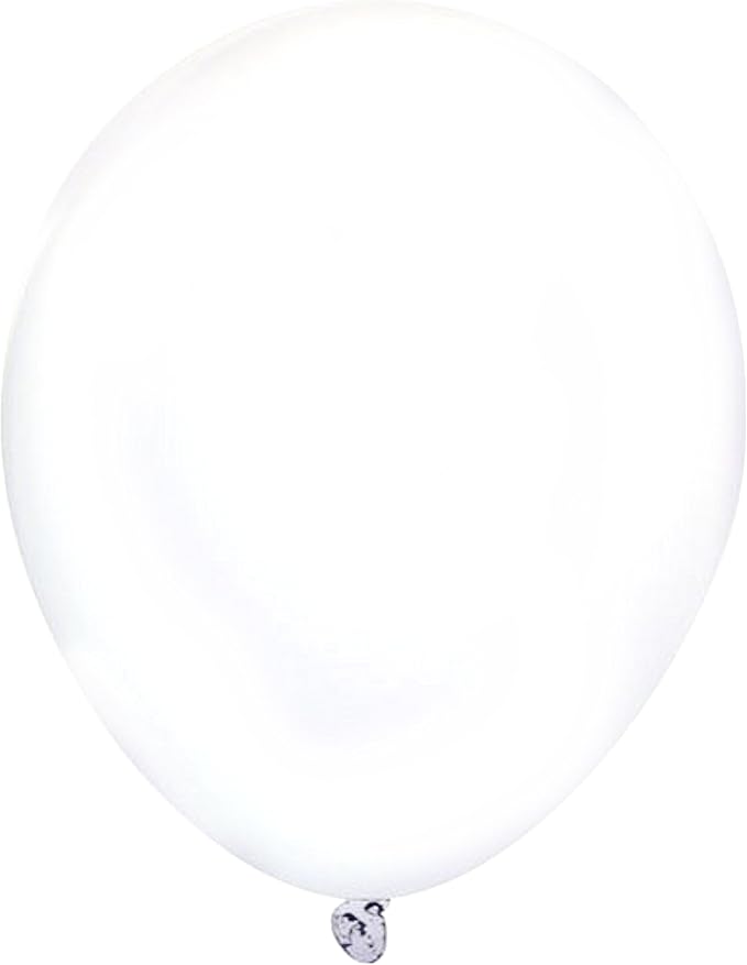 Party Favors Plus White Latex Balloons 12 Inch 24 Count
