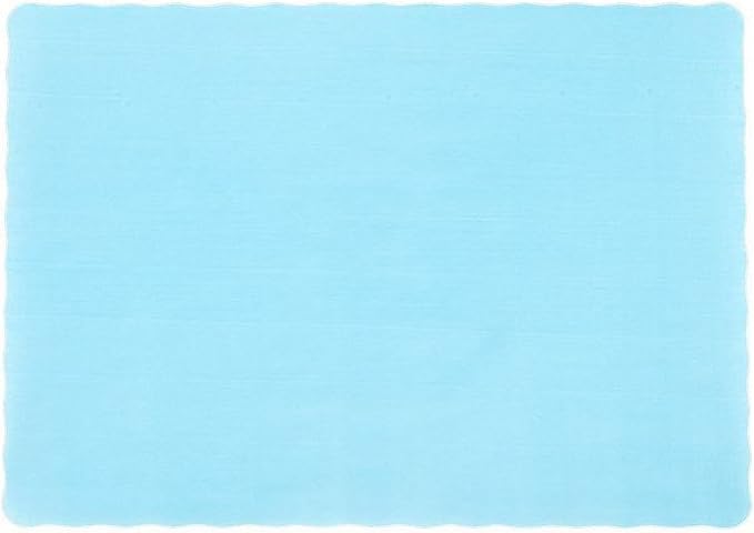 Party Favors Plus Light Blue Paper Placemats 600 Count