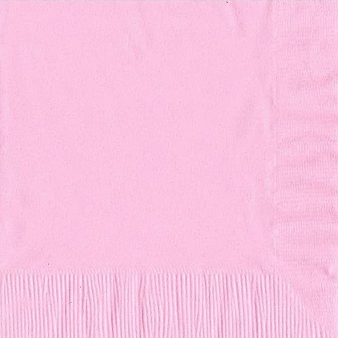 Party Favors Plus Pink Paper Napkins 200 Count
