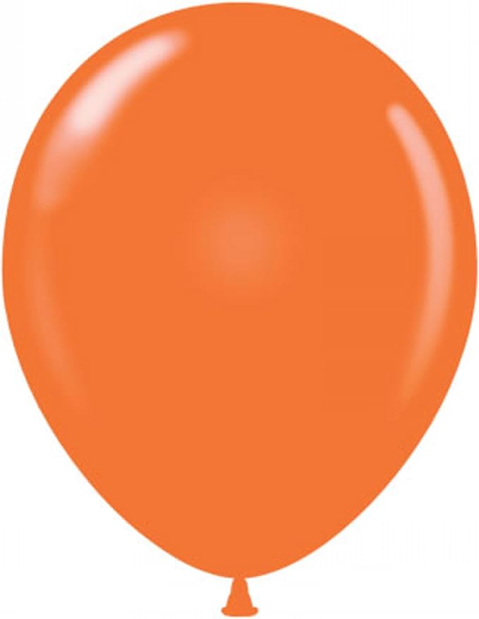 Party Favors Plus Orange Latex Balloons 144 Count