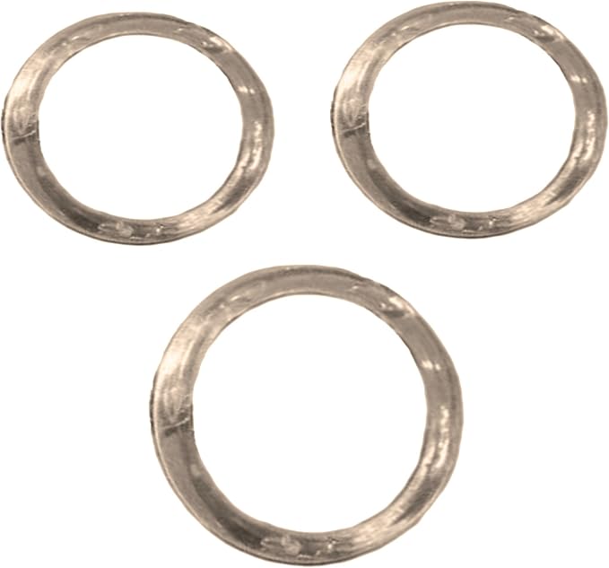 Party Favors Plus Clear Acrylic Napkin Rings 1.75 Inch 12 Count
