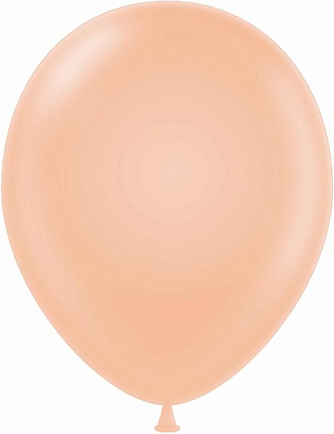 Party Favors Plus Peach Latex Balloons 144 Count