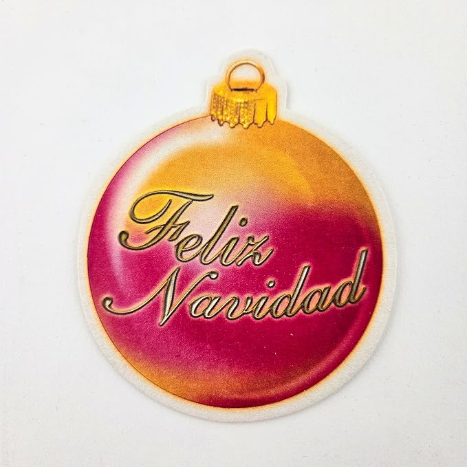 Party Favors Plus Feliz Navidad Paper Coasters 8 Count