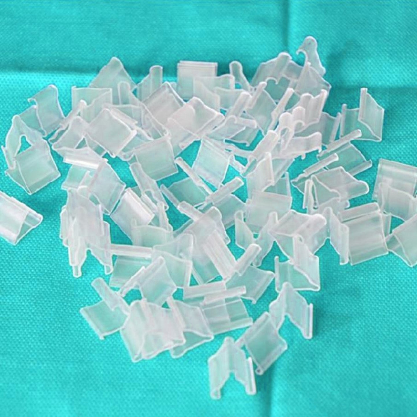 1000 Qualex Quickie Clips Small Clips for Balloon Sealing