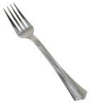 Party Favors Plus Plastic Forks Silver 50 Count