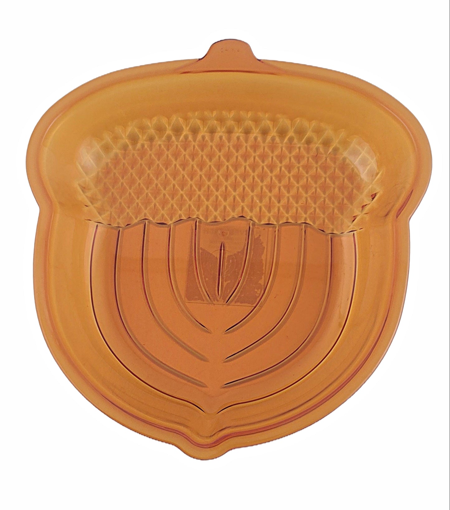 Harvest Acorn Shape Plastic Serving Dish Set of 3