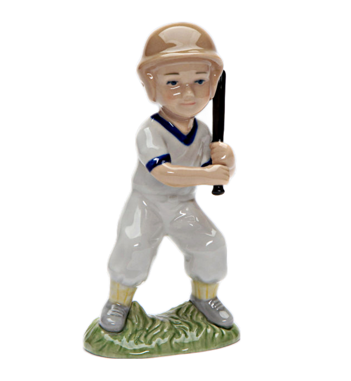 Cosmos Gifts Fine Porcelain Boy Playing Baseball Figurine 4-1/2" H 207-479A