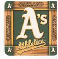 Party Favors Plus Absorbent Drink Coasters Baseball Motif Multicolor 8 Count