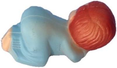 Party Favors Plus Blue Sleeping Plastic Babies 2.5 Inch 12 Count
