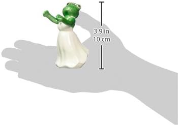 Appletree Design Frog Wedding Couple Salt and Pepper Shakers Set 4-1/8" L Multicolor