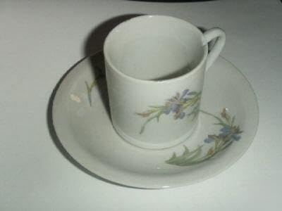 Party Favors Plus Multicolor Ceramic Mini Cup and Saucer Set 6 Count