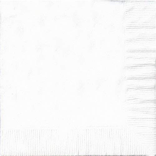PFP 2-Ply Luncheon Napkins Bermuda Blue 6-1/2" x 6-1/2" 100 Count