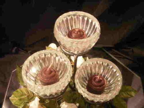 Party Favors Plus Gold Wrought Iron Wedding Centerpiece Mirror Candle Holder 6.5" H