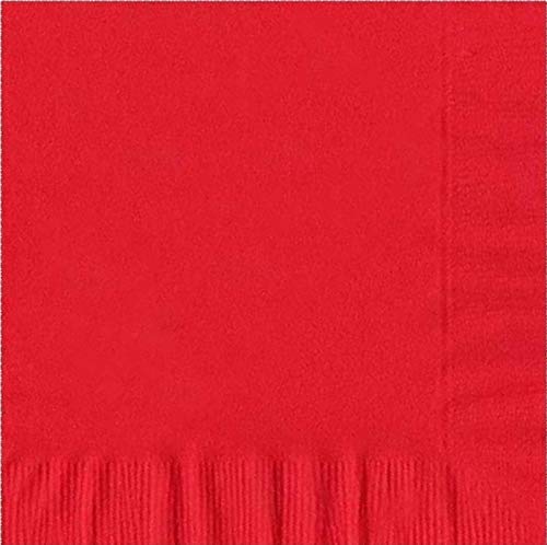 PFP 2-Ply Luncheon Napkins Bermuda Blue 6-1/2" x 6-1/2" 100 Count