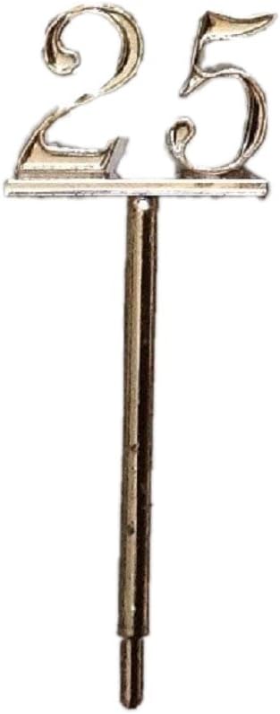 Party Favors Plus Silver Double Bell Candy Holder Sticks 12 Count