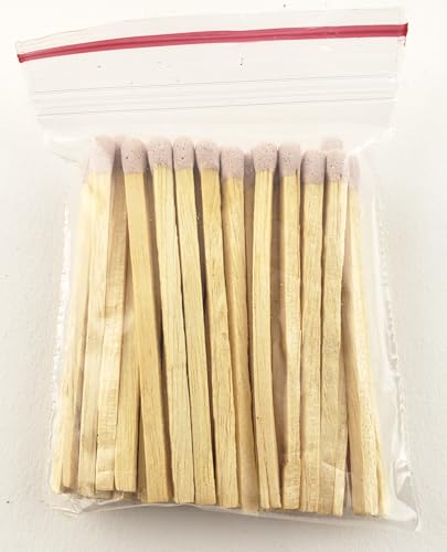 Party Favors Plus Multicolor Wooden Match Sticks 1000 Count 2" with 50 Matchboxes Red