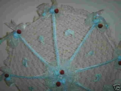 Party Favors Plus White Lace Umbrella Parasol 36 Inches