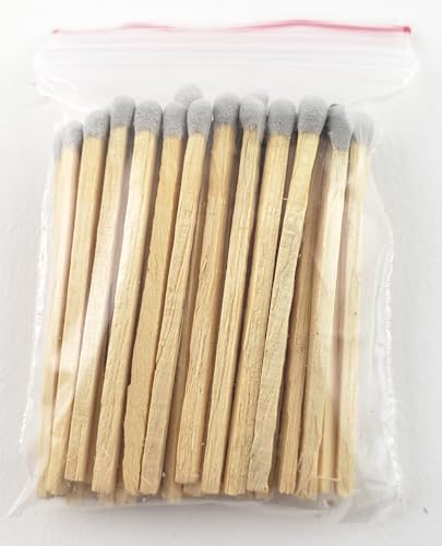 Party Favors Plus Multicolor Wooden Match Sticks 1000 Count 2" with 50 Matchboxes Light Blue