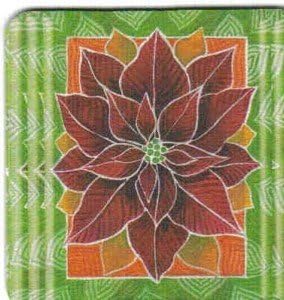 Party Favors Plus Multicolor Paper Coasters Christmas Spirit Designs 8 Count