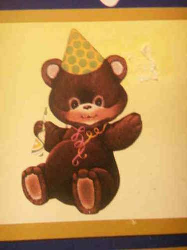 Party Favors Plus Teddy Bear Cutouts Paper Decorations Multi 4 Count