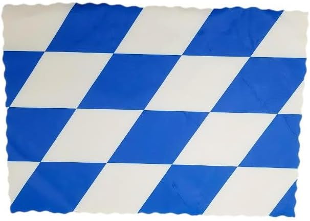 Party Favors Plus White Blue Diamond Plastic Placemats 10 X 14 Inch 24 Count