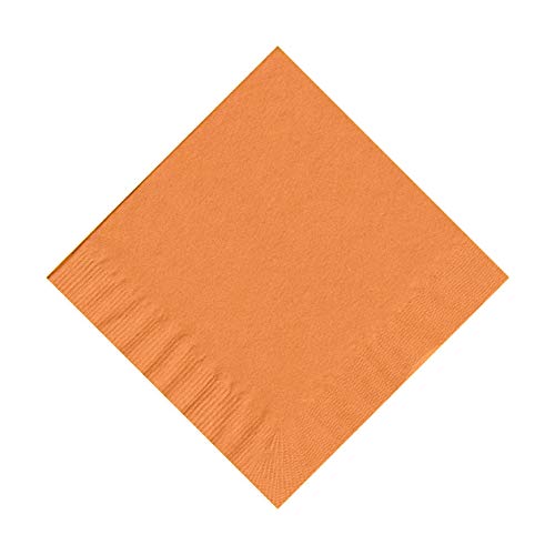 Party Favors Plus White 2-Ply Paper Cocktail Napkins 5" Folded 100 Count