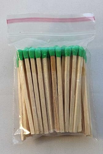 Party Favors Plus Multicolor Wooden Match Sticks 1000 Count 2" with 50 Matchboxes Red