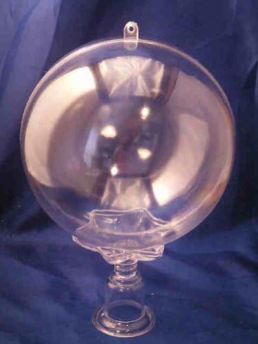 Party Favors Plus Clear Plastic Ball Fillable Ornament Favor 6 Inches 1 Piece