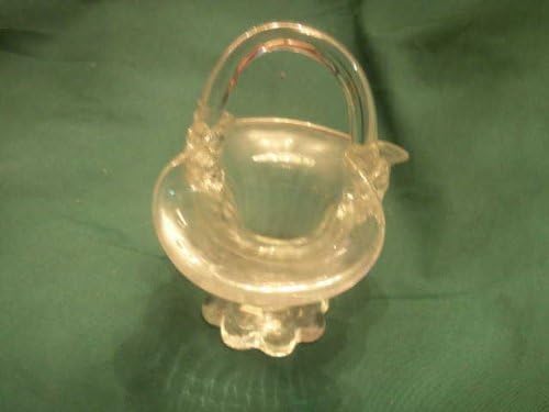Party Favors Plus Clear Glass Baskets 9 Count