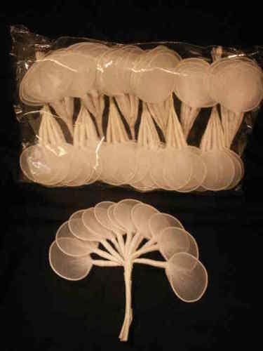 Party Favors Plus Silver Almond Flower Holder 144 Count