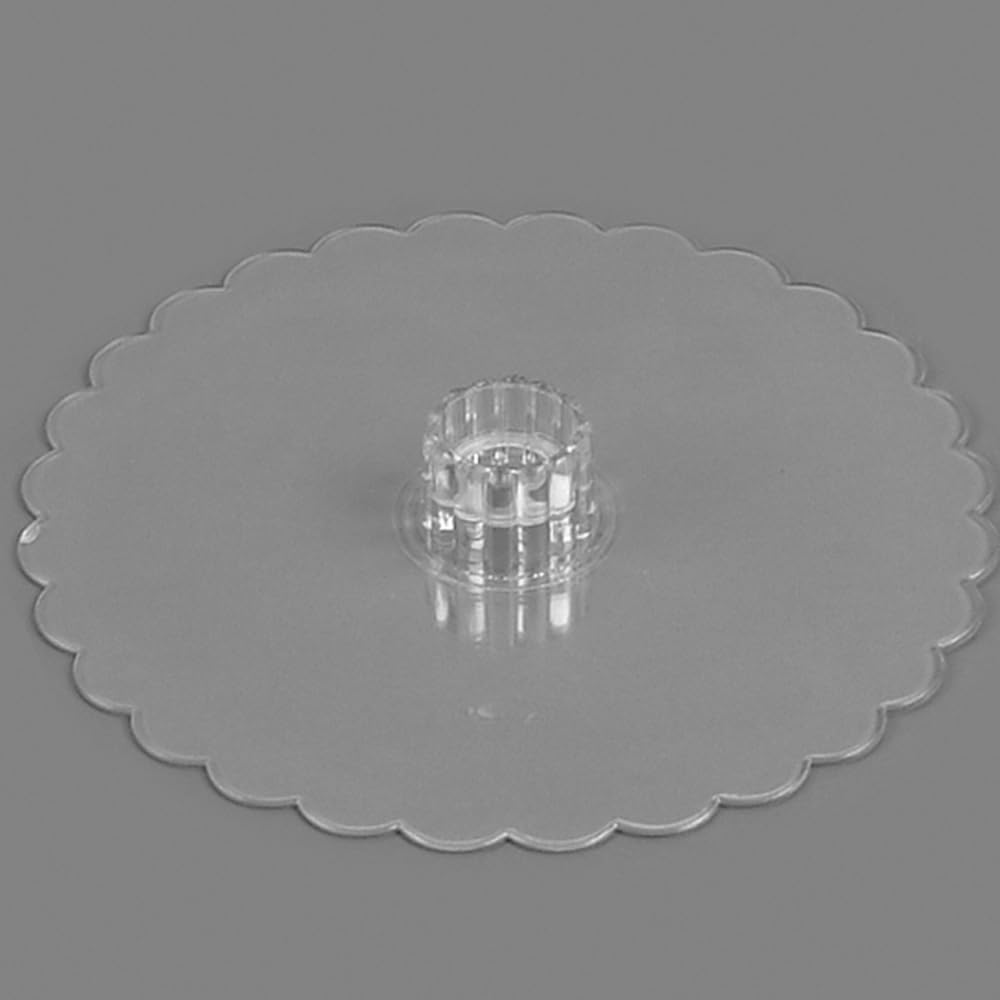 Party Favors Plus Clear Acrylic 2 Tier Cupcake Stand 14 Inch 12 Inch Scalloped Plates