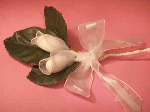 Party Favors Plus Silver Almond Flower Holder 144 Count