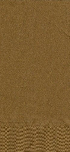 Party Favors Plus Paper Napkins Gold 50 Count