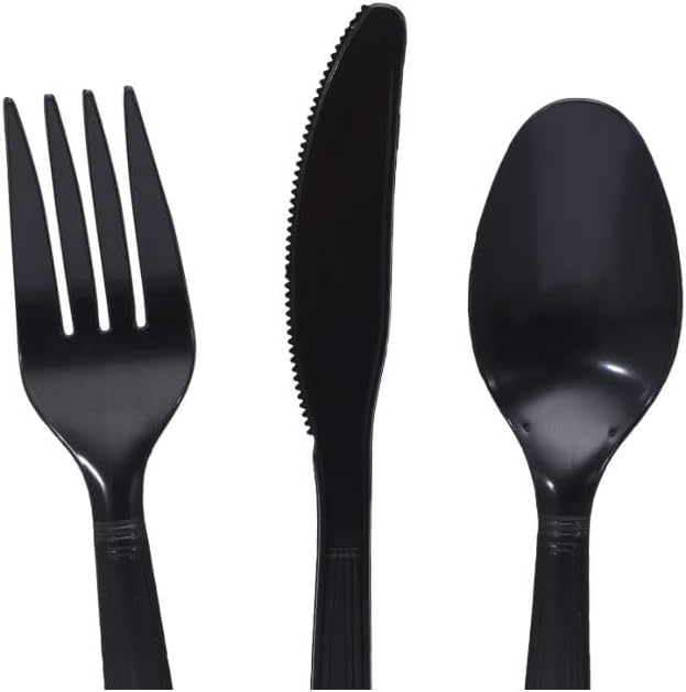 Party Favors Plus Light Blue Plastic Cutlery Set 48 Count