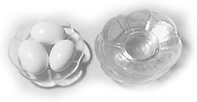 Party Favors Plus Clear Plastic Candy Dish 1.75 Inch 144 Count