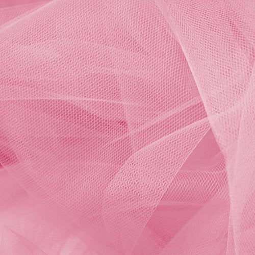 Party Favors Plus Pink 54-Inch Tulle Bolt 40 Yards