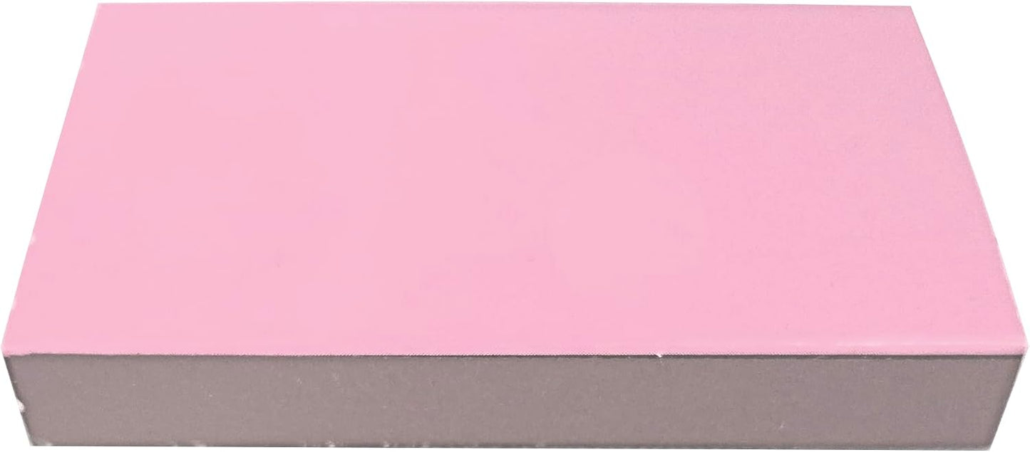 Party Favors Plus Plain Pink Cover Wooden Matches Box 50 Count