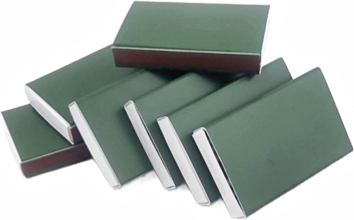 Wooden Matches White Tips Strike on Side 50 Pack