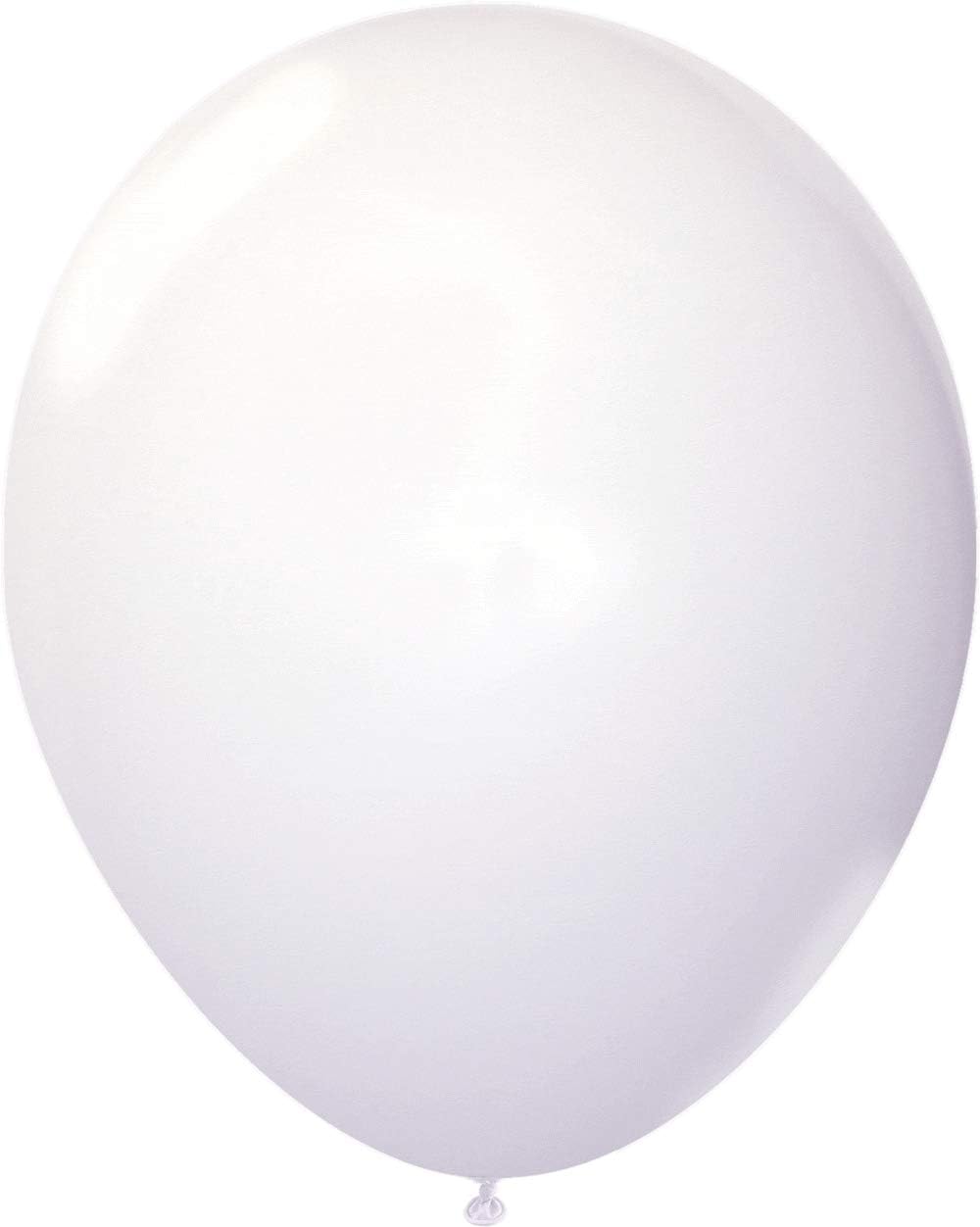 Party Favors Plus White Latex Balloons 144 Count