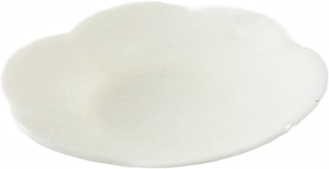Party Favors Plus White Plastic Flower-Shaped Almond Candy Holder 1.75 Inch 144 Count