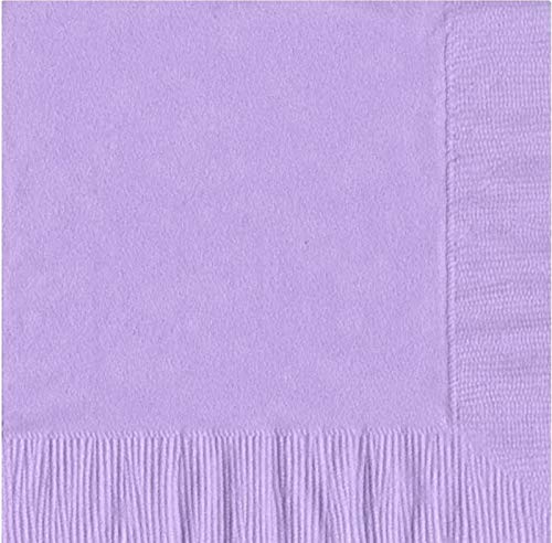 PFP 2-Ply Luncheon Napkins Bermuda Blue 6-1/2" x 6-1/2" 100 Count