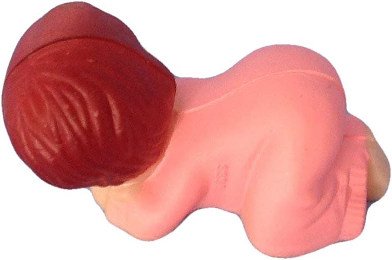 Party Favors Plus Pink Plastic Sleeping Babies 2.5 Inch 12 Count