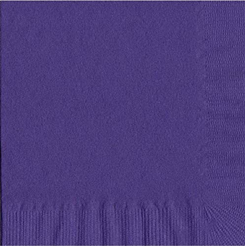 PFP 2-Ply Luncheon Napkins Bermuda Blue 6-1/2" x 6-1/2" 100 Count