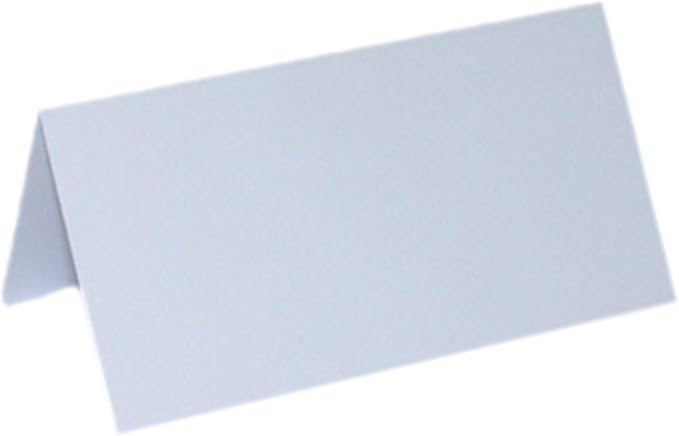 Party Favors Plus Plain White Place Cards 50 Count