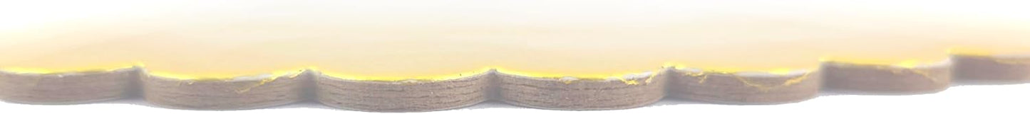 Party Favors Plus Gold Round Cake Boards Scalloped Edge Heavy Duty 10 Inch 5 Count