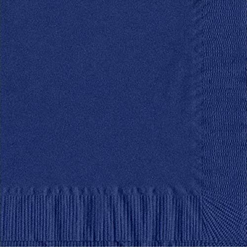 PFP 2-Ply Luncheon Napkins Bermuda Blue 6-1/2" x 6-1/2" 100 Count