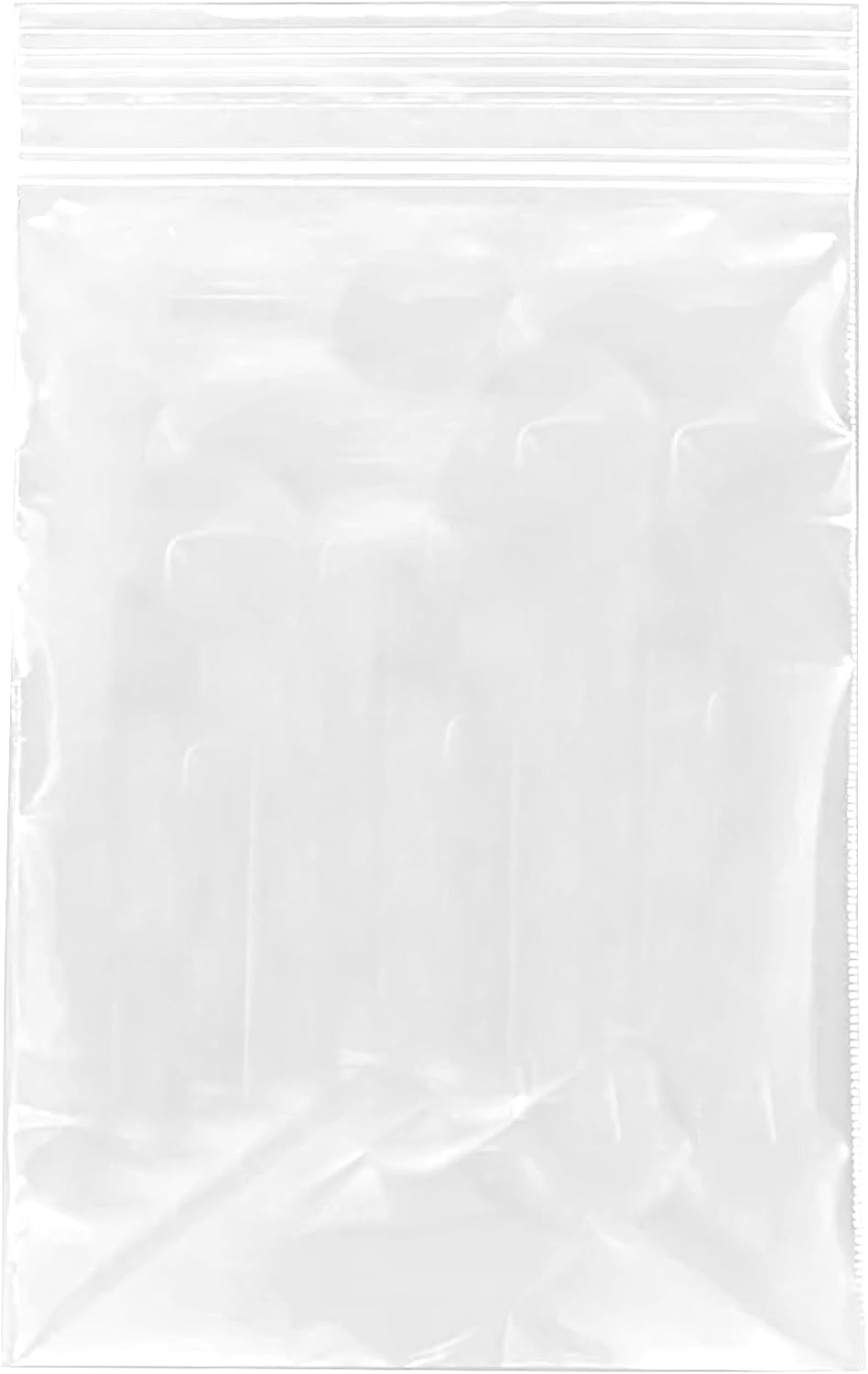 Party Favors Plus 4 x 6 In 2 Mil Clear Reclosable Poly Bags 100 Pack